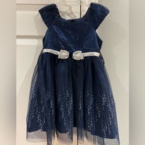 Jona Michelle 3T Navy Blue Dress